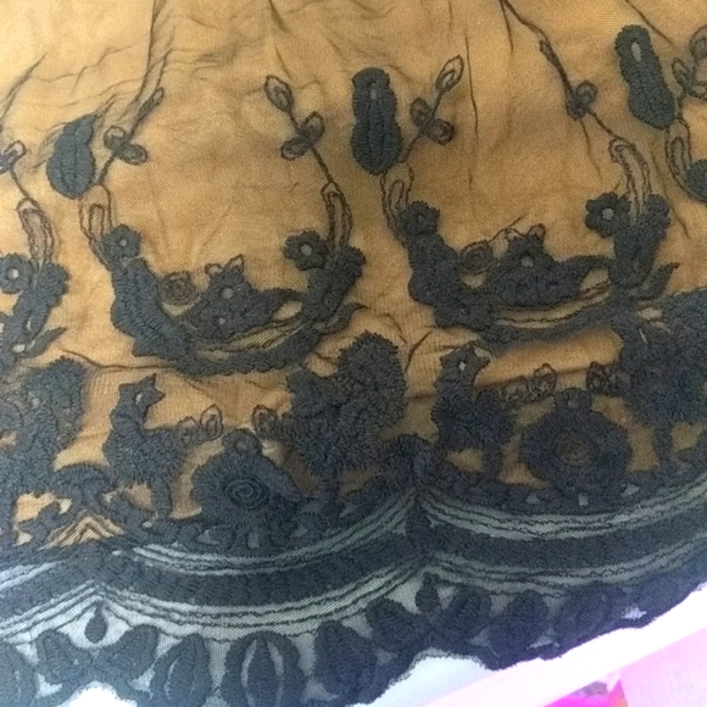 Lapis   Cute Lacey Skirt Size M. Great Condition - Picture 9 of 9
